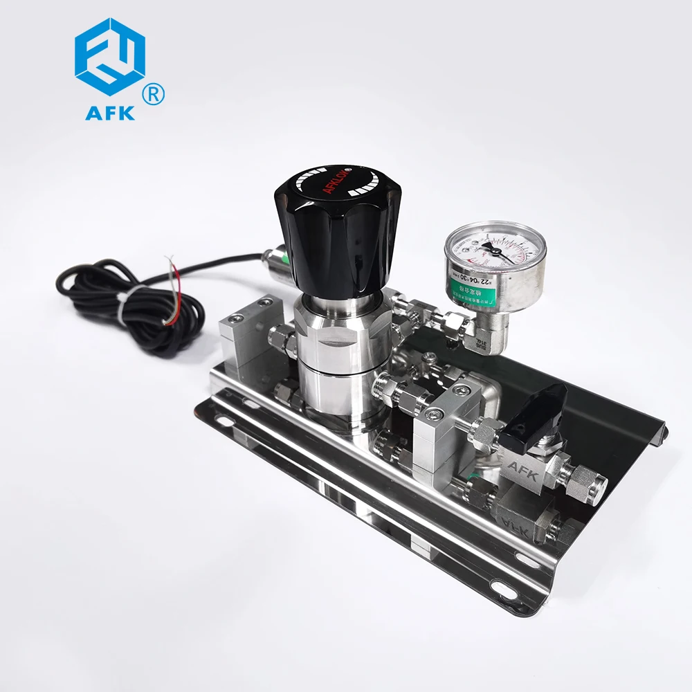 WL 400 Stainless Steel High Quality Terminal Secondary Pressure Regulator Assembly for Laboratory Gas