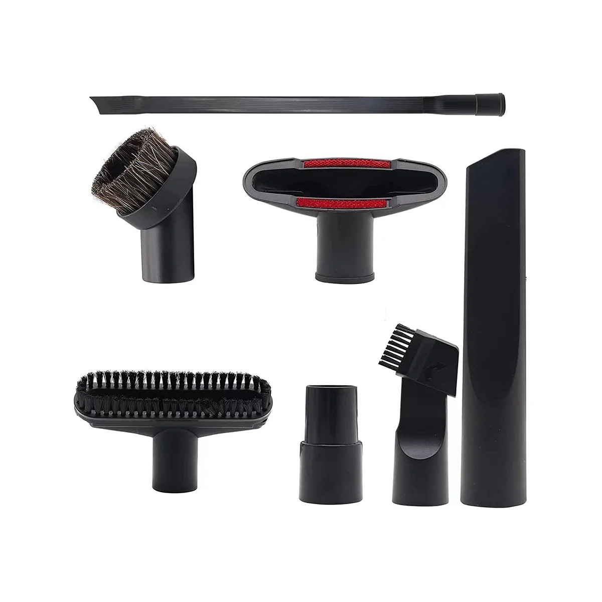 A09G-Vacuum Cleaner Attachments for 32mm (1-1/4 Inch) Mini Brush Kit Attachment Flexible Crevice Tool