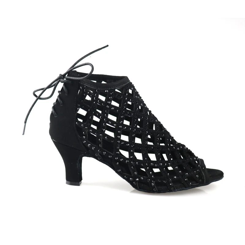 Loogtshon latin dance shoes woman Dance Shoes For Girls Ballroom Latin Dance Shoes Woman With Rhinestones Salsa Tango Shoes