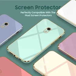 Luxury Square Plating Silicone Phone Case for Samsung Galaxy J3 J5 J7 Pro 2017 J330 J530 J730 Coque Ultra Thin Soft Cover