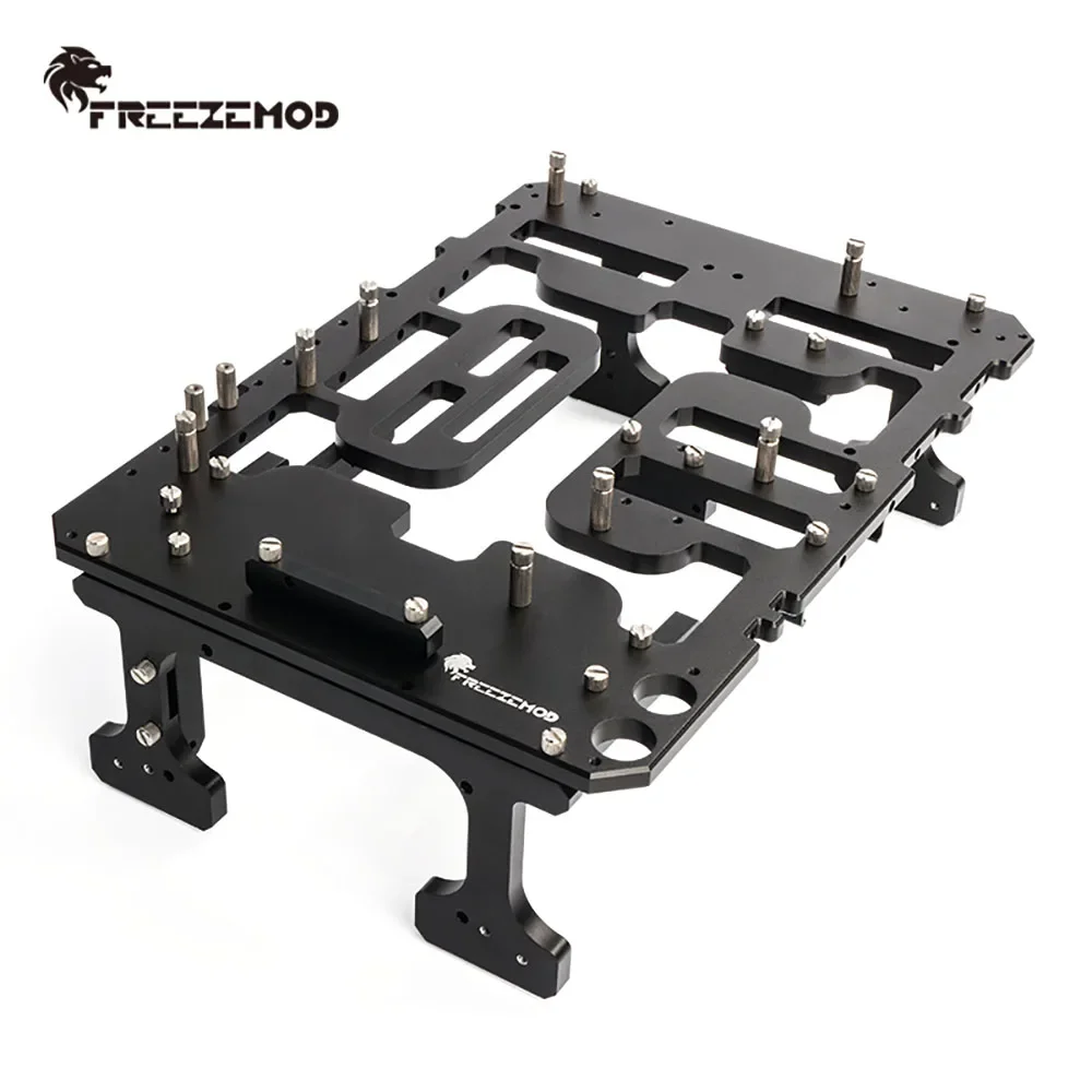 FREEZEMOD Water Cooling PC Gamer Cabinet Case Open Type Full CNC