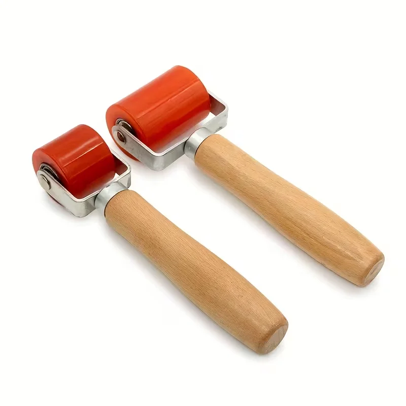 Rolling wheel, solid pressing roller, waterproof self-adhesive paper bubble exhaust pressing wheel