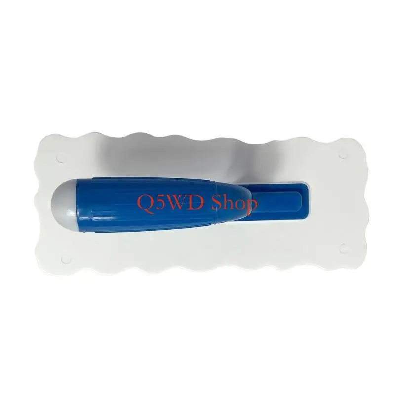 Q5WD Plastic Trowel with Comfortable Grip Handle Plastic Finishing Trowels Suitable for Scrape Plaster Paint Walls Paint