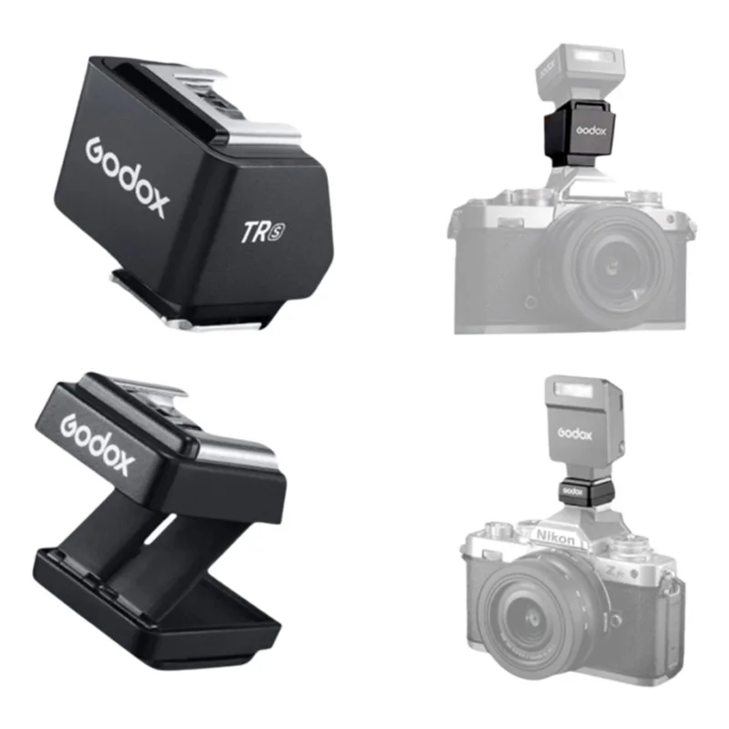 Godox TR TTL Podwyższenie Hot Shoe C/S/N/F/O & Godox FS-R Składane Podwyższenie Hot Shoe z Pojedynczym Stykiem do Godox iT20 iT22 iM20 iM22 iM30 — zdjęcie produktu 7