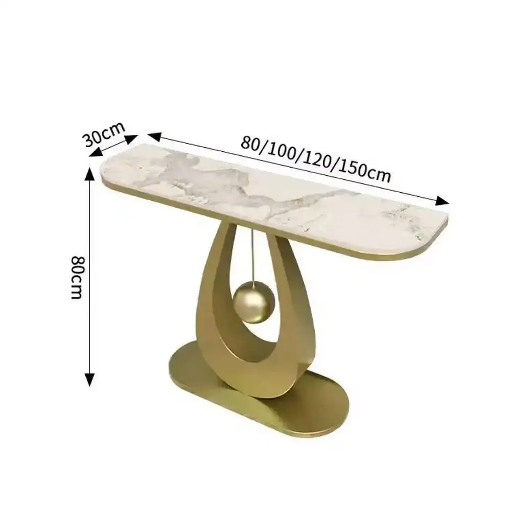 

Hallway Console Table Beauty Luxury Nordic Modern Minimalist Console Table Marble Effect Aesthetic Tisch Flur Home Furniture