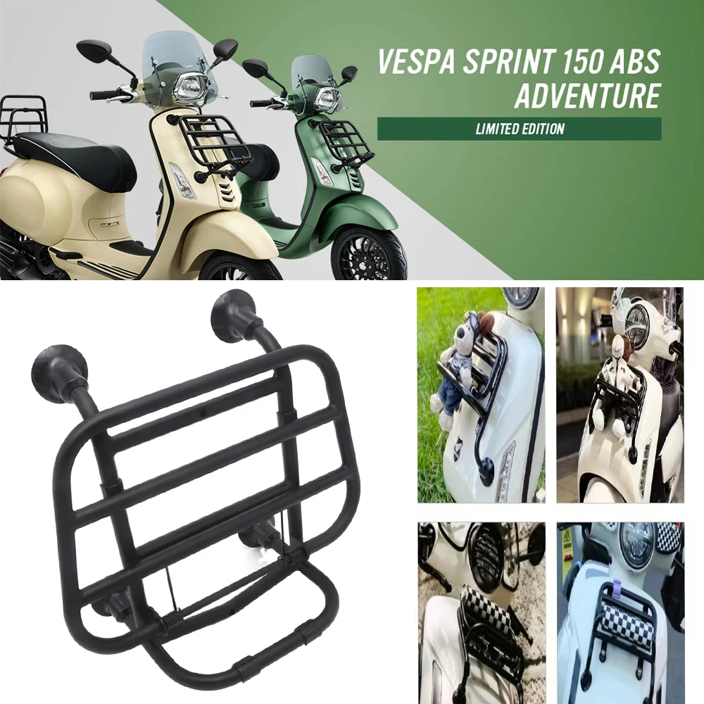 

Bagian Sepeda Motor Braket Rak Untuk VESPA Sprint 150 2017 Bagasi Depan untuk Primavera 150 2015 2016 2017 2018 2019 Rak Depan