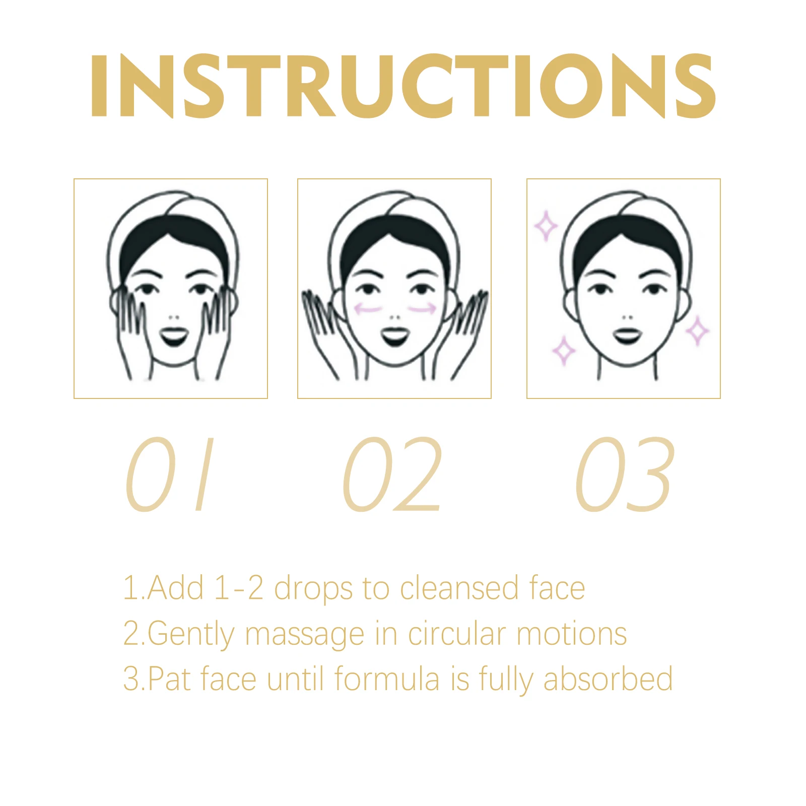 مصل Golden Age المضاد للشيخوخة 30 مللي مصل الوجه لتقليل التجاعيد مع Pca ترطيب الصوديوم لشد البشرة وترطيبها والعناية بالبشرة