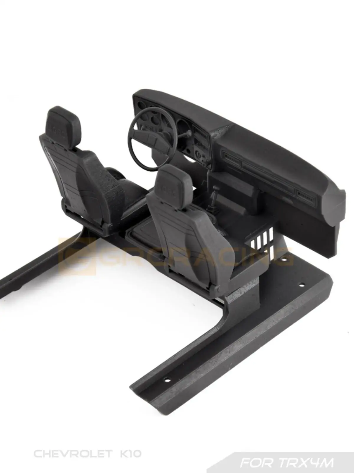 Grc Interior / Dashboard / Seat 3d Printed For 1/18 Rc Crawler Car Trax/as Trx4m K10 Upgrade Option Parts Interior#g181w