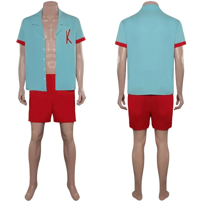 

Babier Ken Cosplay Costume Top Pants Jumpsuit Belt Outfits For Adult Men Boy Halloween Carnival Party Disguise Role Play b;4.f'7