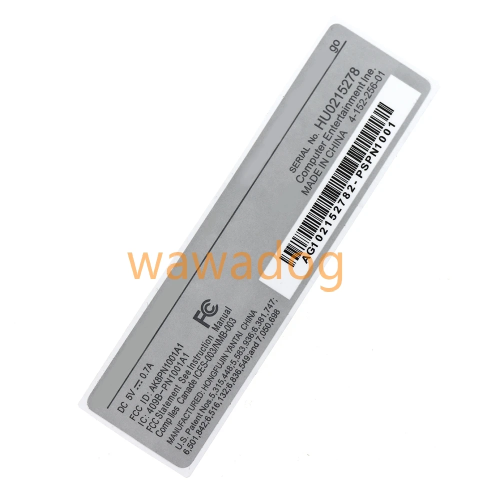 5pcs For PSP GO Game Console Shell Back Label Sticker for PSPGO Seal Shielding Sticker - Image 3
