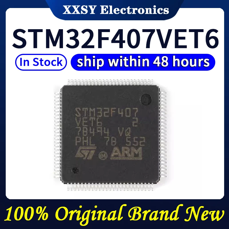 STM32F407VET6 STM32F407VGT6 STM32F407ZGT6 STM32F407ZET6 STM32F407IGT6 STM32F407IGH6 STM32F407IEH6 de haute qualité