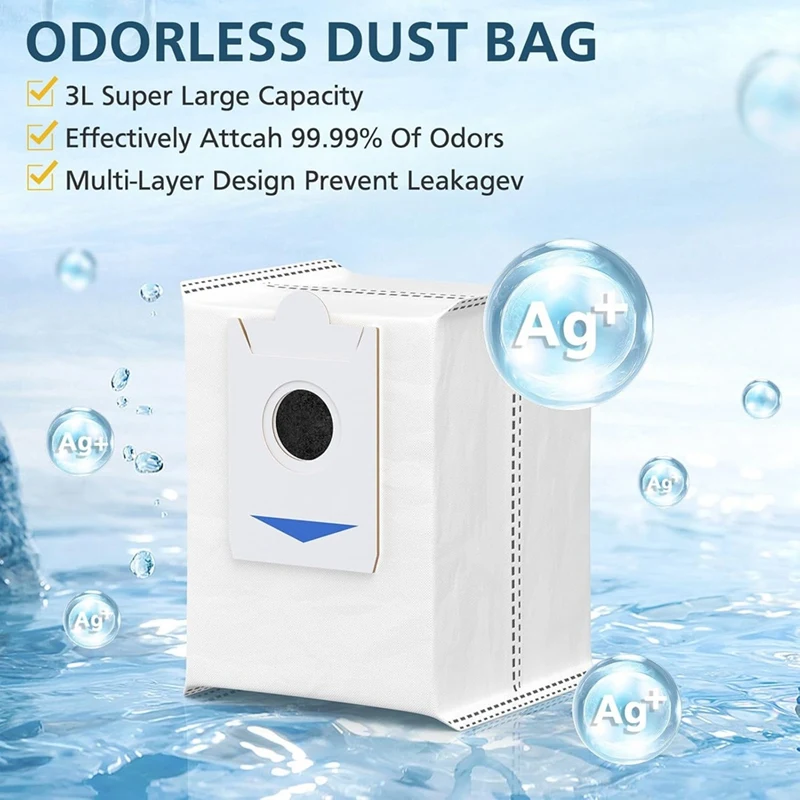 Para Ecovacs Debot T50 PRO OMNI / T50 OMNI accesorios de Robot aspirador cepillo de rodillo principal filtro Hepa paño de mopa bolsa de polvo