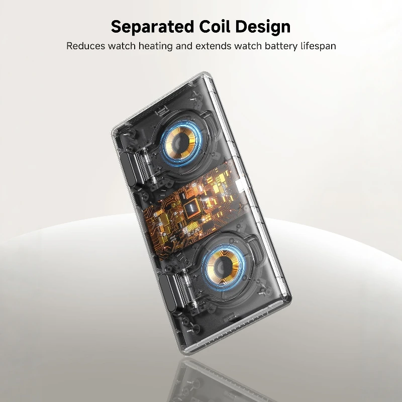 Dual watch draadloze oplader voor Samsung Galaxy Watch 8/7/6Ultra oplaadstation