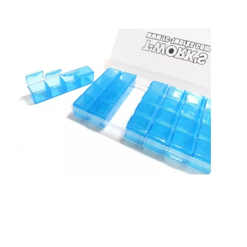 Original T work TT-027 28 Case Hardware Storage Boxes ( 17.5x11x2.5cm) Professional Rc part