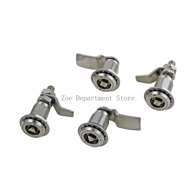 

Compression Lock 304 Stainless Steel Distribution Box Subway Bullet Train Rail Transit Triangle Stretch Cam Lock
