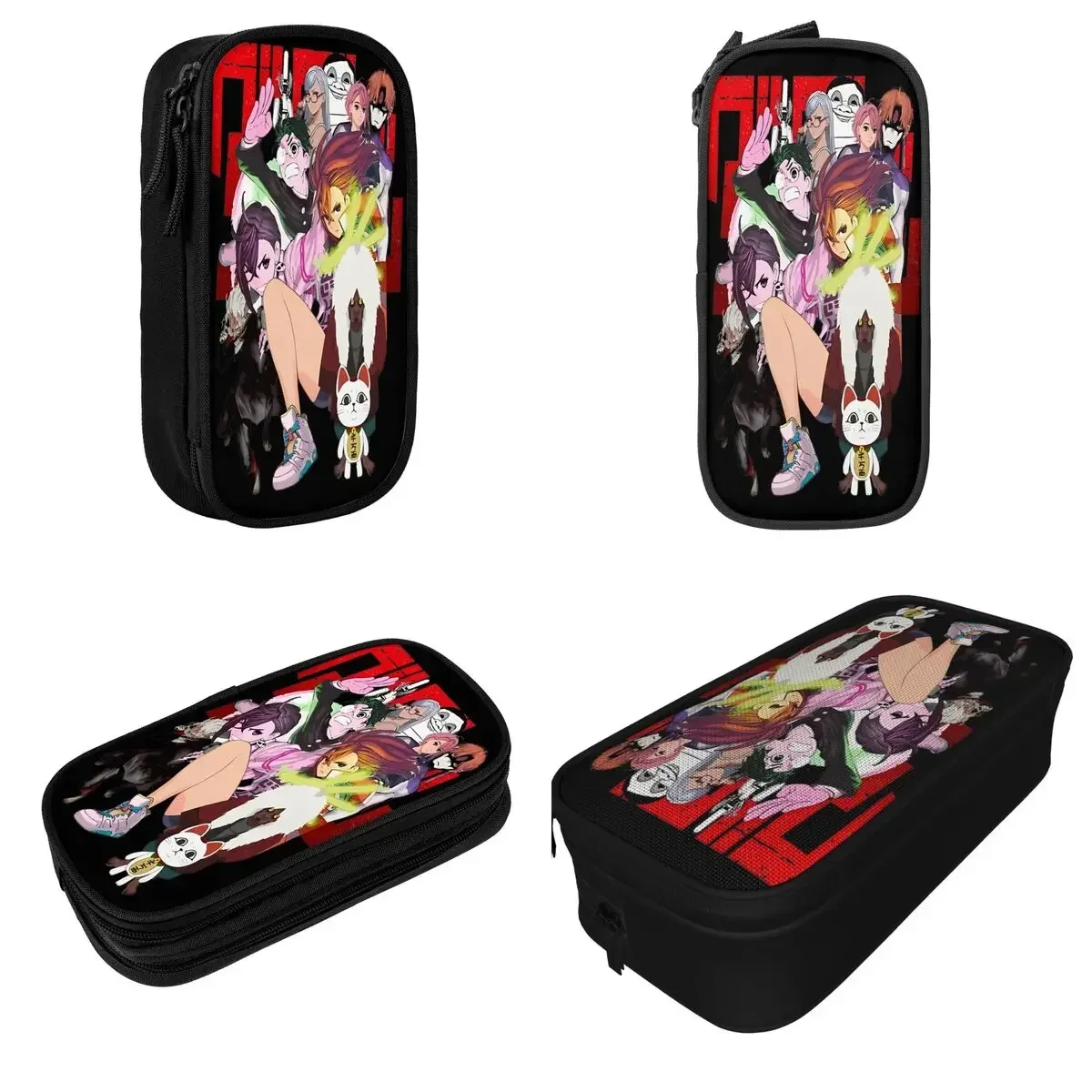 

Japan Anime Dandadan Pencil Cases Classic Okarun Pen Holder Bag Student Large Storage Office Gift Pencil Box