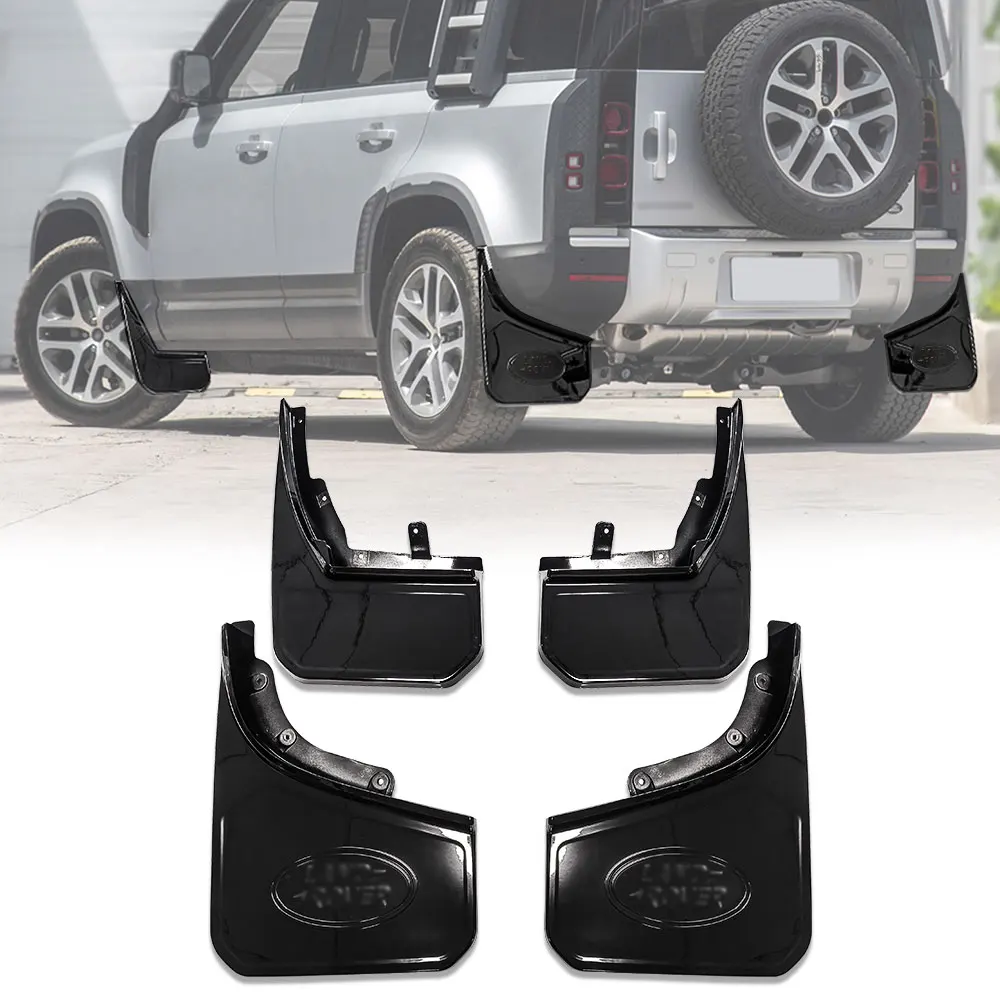 

4x for Land Rover Defender 110 90 2020 2021 2022 L663 V8 Car Mudguard Fenders Mud Flaps Splash Guards Mudflaps Front Accessories