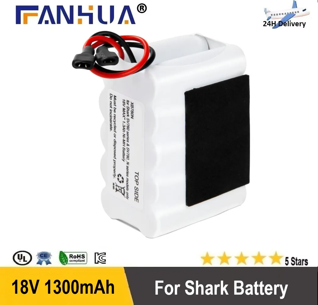 

Замена аккумулятора XB780N для Shark SV760 SV780 SV780N SV780_N SV780_N_14 Series Cordless Pet Perfect Handheld Vacuum