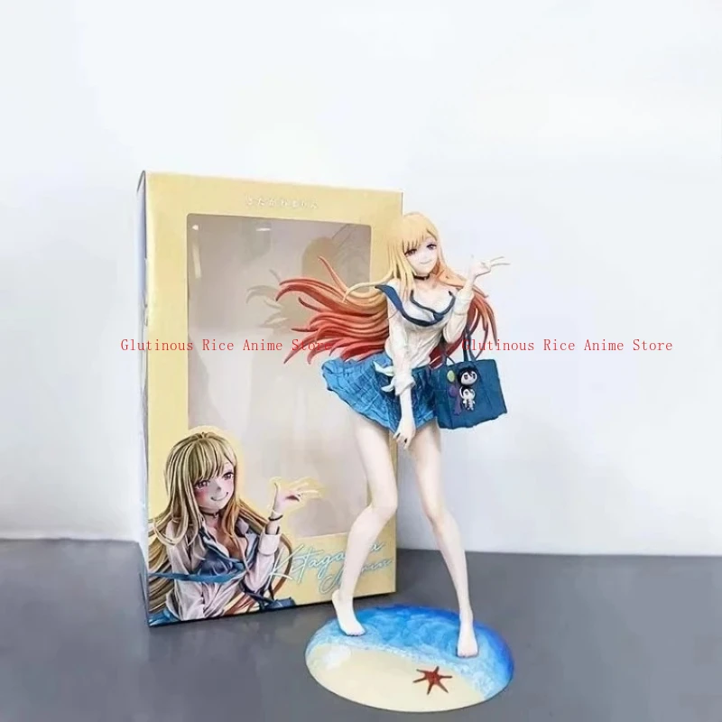 

ln stock 27CM My Dress-Up Darling Marin Kitagawa Swimsuit dolls fall in love girl PVC Action Anime model adult Collection