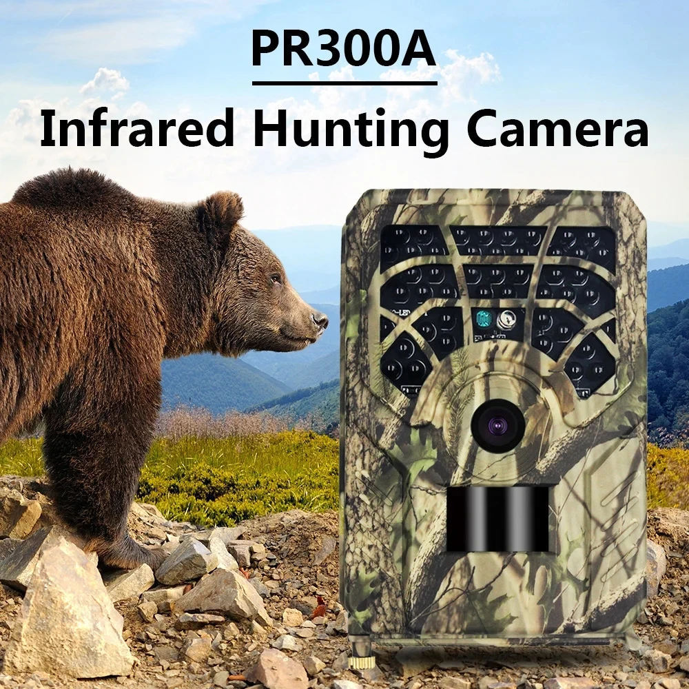 PR300A Wildlife Wireless Tracking Hunting Camera Monitoring JPG MP4 for Wild Animal Observation Hunting, Forest Fire Prevention