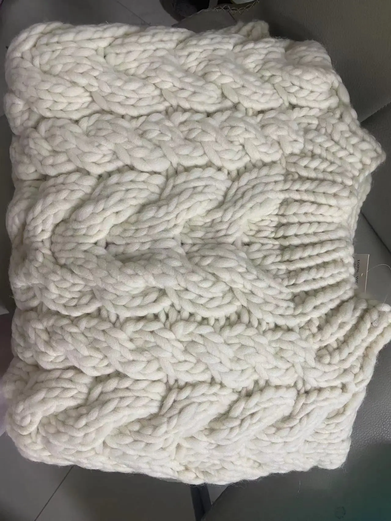 2023 primavera e autunno addensato grande pasta fritta colpi di scena modello pura lana collo alto Pullover maglione maglieria filo spesso Raglan