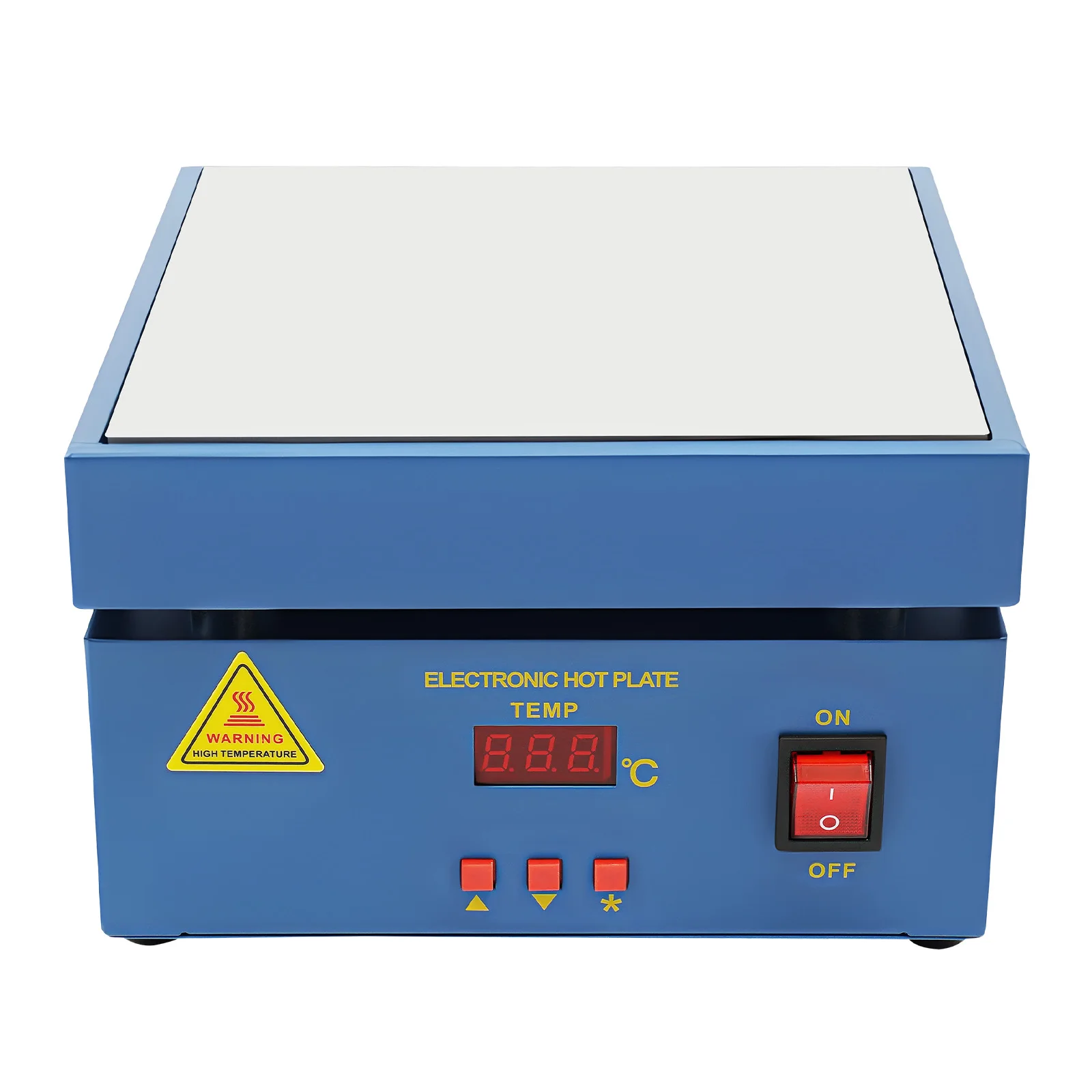 AC 220-250V 800W Soldeerplaat, LCD Microcomputer Elektrisch voorverwarmend soldeerstation, Verwarmingsapparaat van laboratoriumkwaliteit of Reflow Sol - afbeelding 2