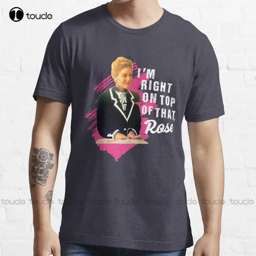 I'M Right On Top Of That Rose Office Space Keyboard Professional Pop Culture 90S 1991 1990 Film Films T-Shirt Vintage Shirt