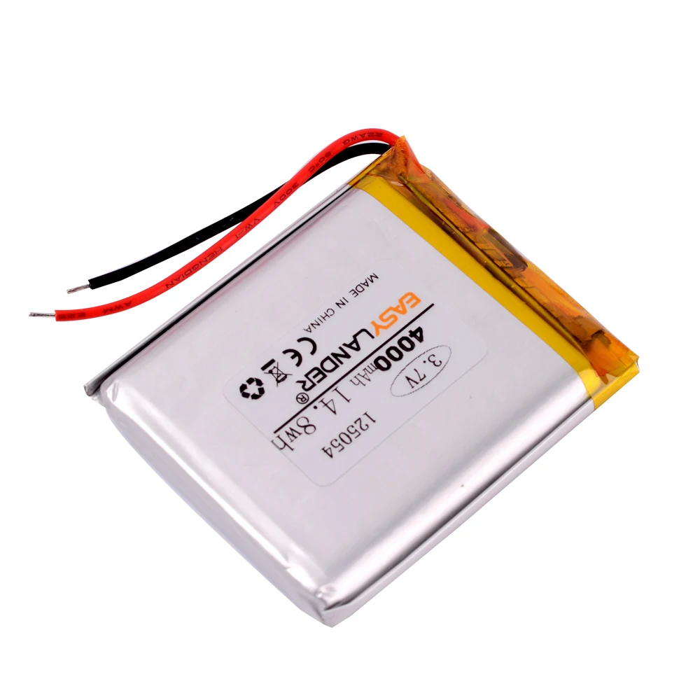 3.7V 4000mAh 125054 lithium polymer Rechargeable Lipo battery used DMG with a tp4056 gameboy dmg Gameboy Zero