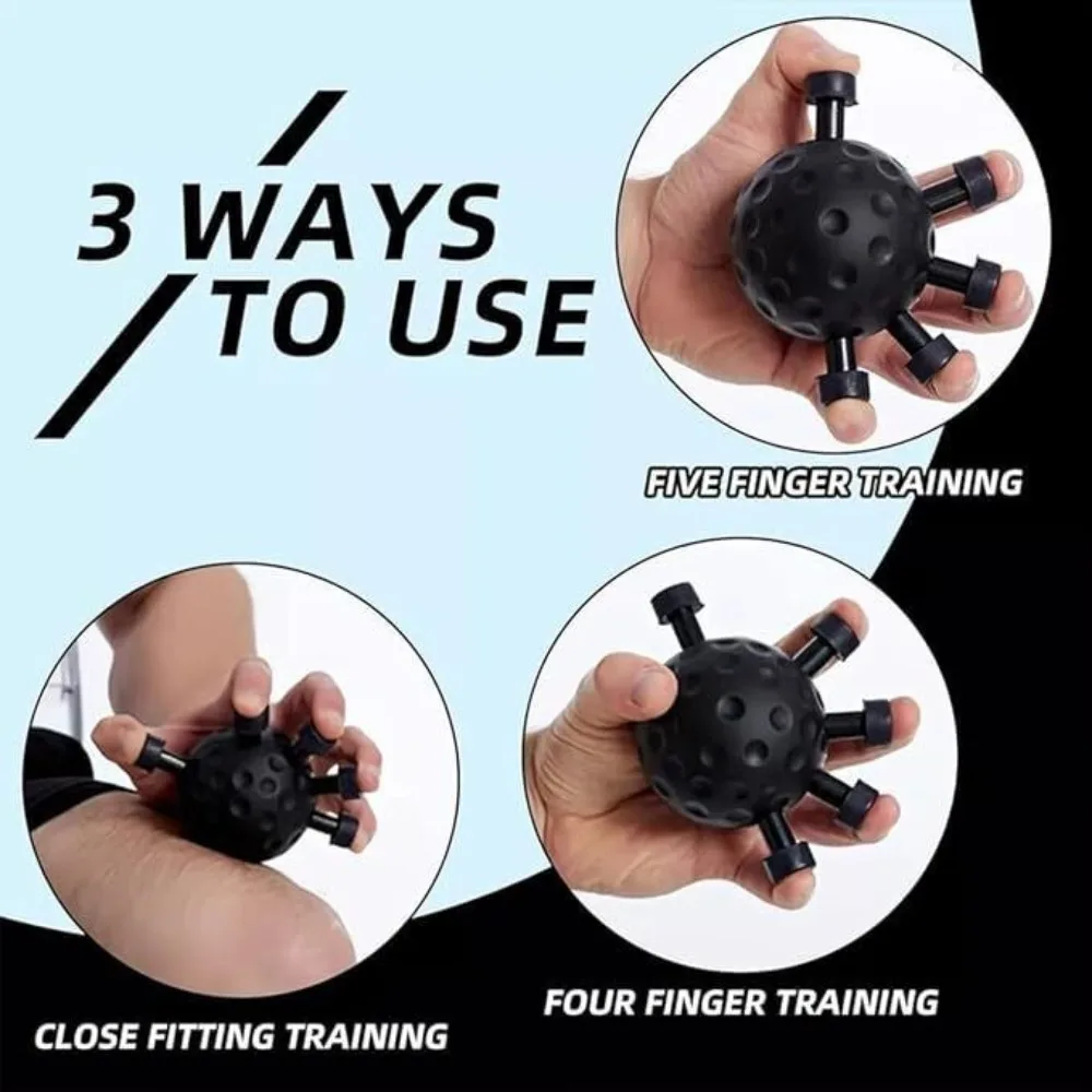 การออกกําลังกายมือ Finger Grip Strengthener Finger Rehabilitation Strength การออกกําลังกาย Eagle Claw Hand Grip Finger Stretcher