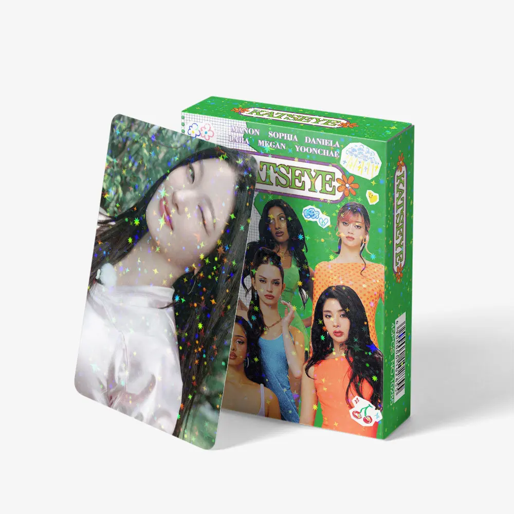 45개/세트 TKATSEYE 2026 시즌 그리팅스 로모 스타 포토카드 사진 로모 카드 팬 컬렉션 프린트 카드