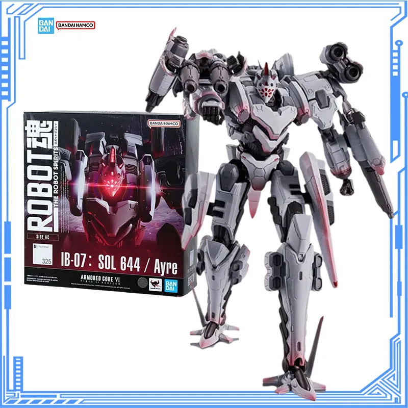 

Bandai Genuine Fires of Rubicon Armored Core Ⅵ Model Kit Robot Spirits IB-07 Sol 644 Ayre Anime Action Figure Collection Model