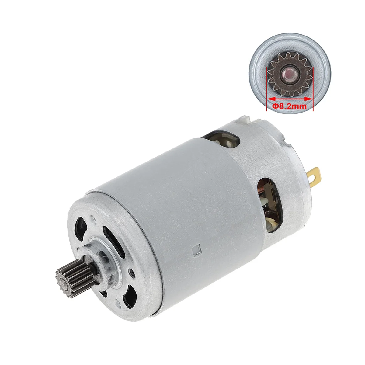 Imagem -03 - Motor Escovado para Mini Logging Saw Chainsaw Tool Acessórios 14 Dentes Adequado para 46 Polegada sem Fio 21v Rs550