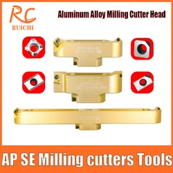 AP SE Milling Cutters Tools 90° KM12 400R 50 22 27 APKT1604 SEHT1204 Two Edged Bridge Type Aluminum Alloy Milling Cutter Head