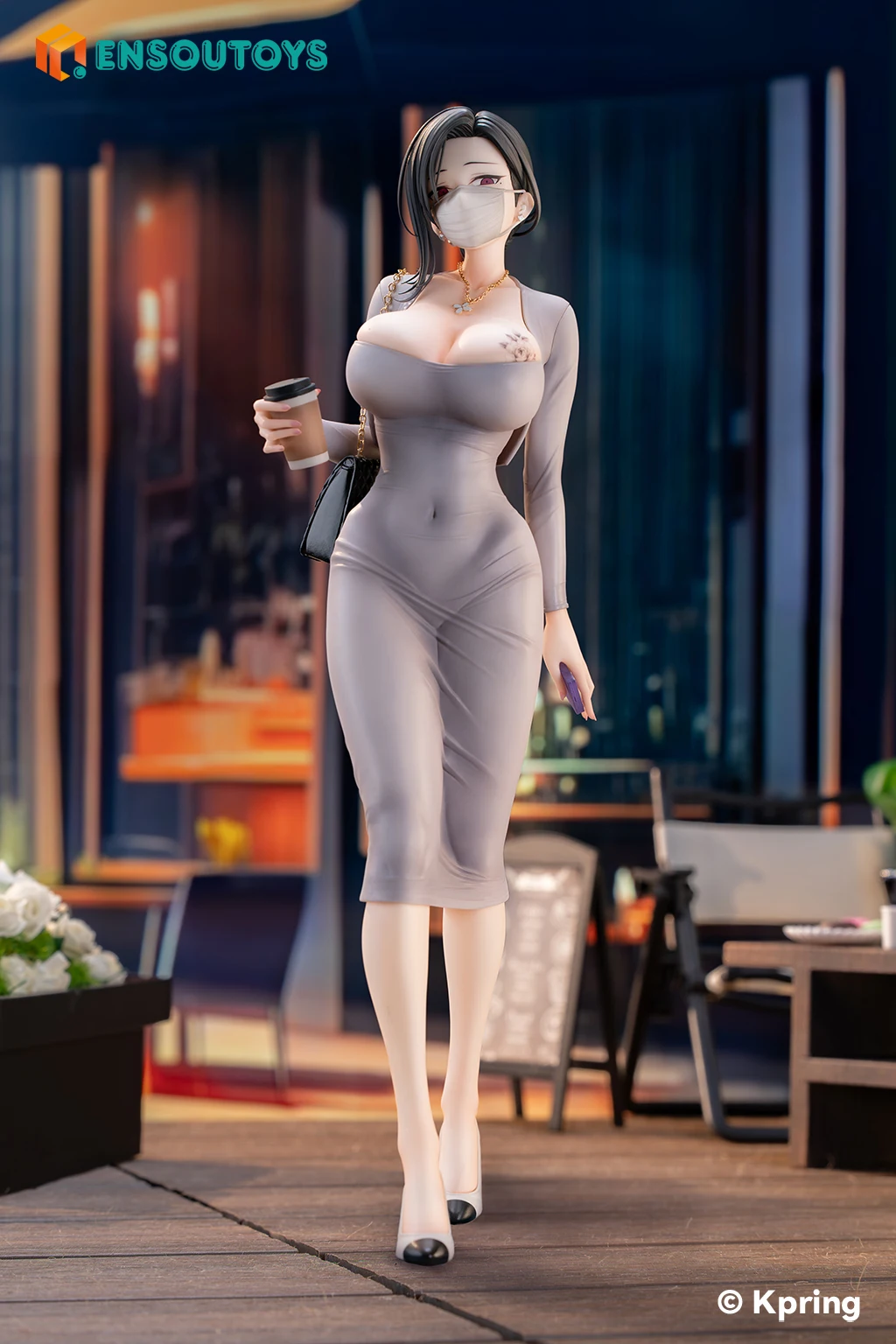 สินค้าในสต็อก ENSOUTOYS ตุ๊กตาอนิเมะสาวสวยเซ็กซี่สไตล์ตงถาน ขนาด 1/6 ของเล่นสะสม ของขวัญ