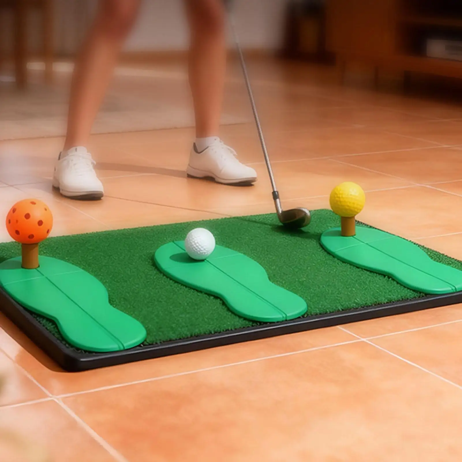 

Коврики для гольфа, портативный коврик для практики на открытом воздухе, тренировочное пособие, коврик для гольфа, коврик для симулятора в помещении, для дома, заднего двора, тренировочного двора