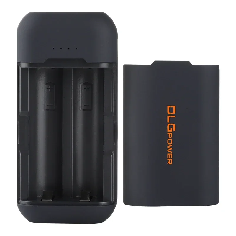 DLGpower18650 Multi-function Li-ion Battery Charger Portable Type-C 2 in 1 Detachable USB Mobile Power bank