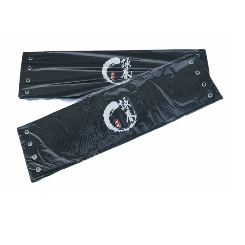 منصات دمية خشبية الأيدي ممارسة المعدات شريط مرن بولي Leather الجلود وسادة واقية الجناح تشون المهنية فنون الدفاع عن النفس دائم #5