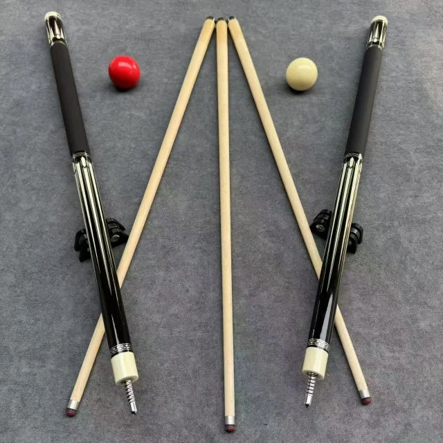 

Premium Quality Stainless Steel Center Joint Maple Forearm Snooker & Billiard Cues Stick 145cm Length for Pool & Billiardspromot