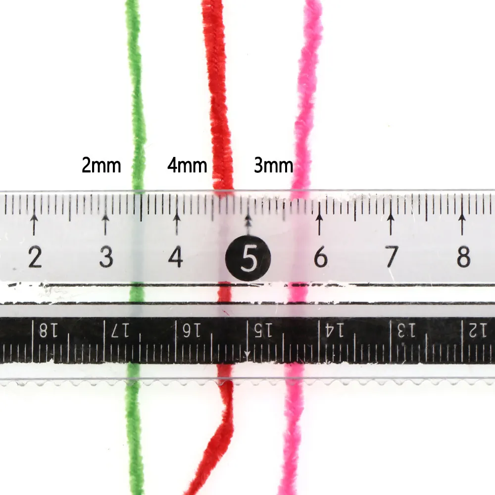 2-14 Stück 3 mm breites Rayon-Chenille-Garn zum Fliegenbinden für Woolly Bugger Nymph Leech Worms Streamer Forellen- und Barsch-Angelköder – Detail 4