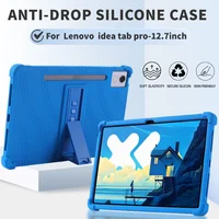 Para Lenovo idea tab pro 12,7 Tablet cubierta a prueba de golpes Xiaoxin Pad Pro 12,7 TB373FU TB375FC soporte de silicona suave carcasa protectora