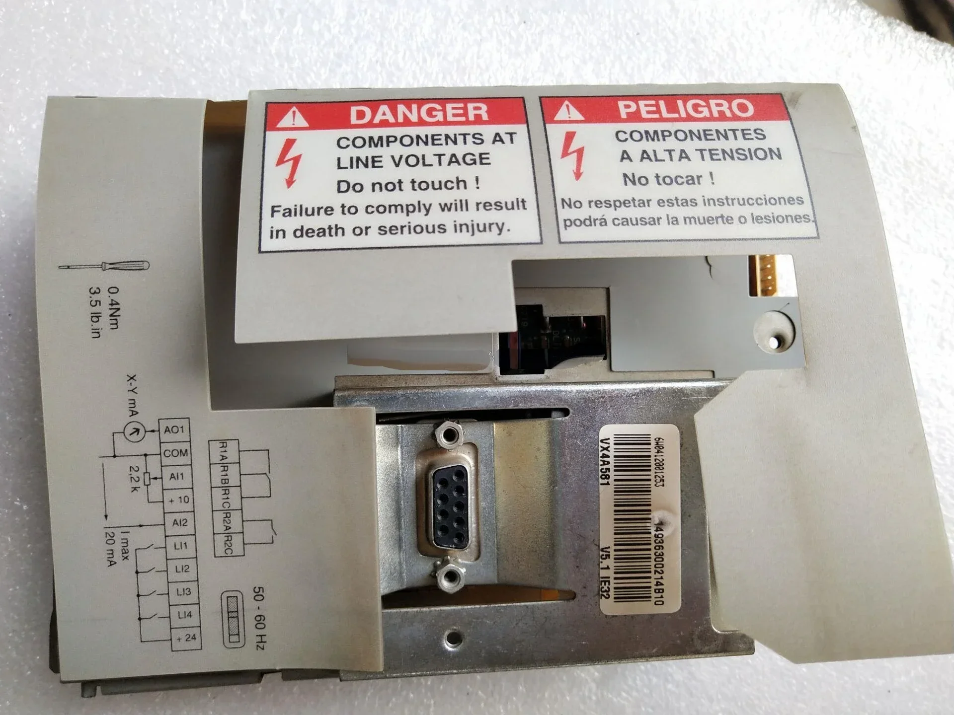 

Inverter ATV58 control card VX4A581 motherboard CPU board 15KW 18.5KW 22KW 30kw 37KW 45KW