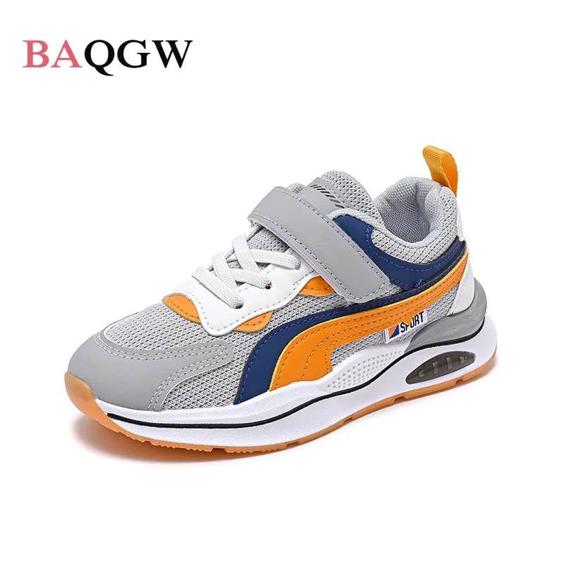 

Autum Kids Sneakers Casual Shoes Summer Child Tennis Shoes Mesh Breathable Comfortable Thick Bottom Boys Girls Running Shoes