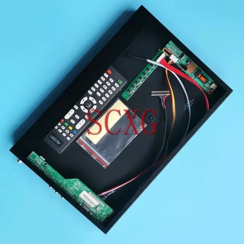 

Metal Case+Analog TV Driver Board Fit CLAA141WB02 CLAA141WB02A 1280*800 30 Pin LVDS VGA USB HDMI-Compatible DIY Kit 14.1" 1CCFL