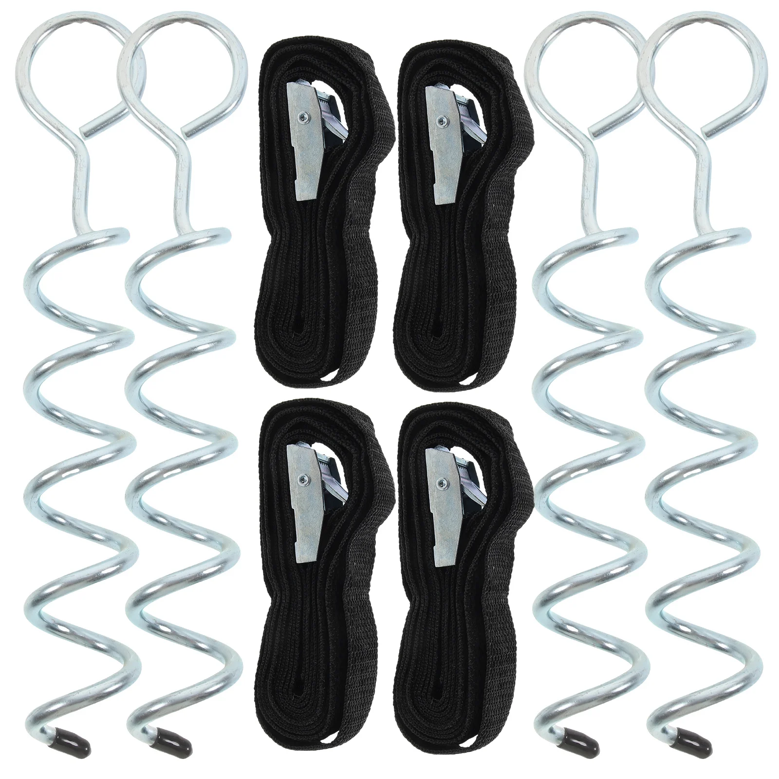 

1Set Spiral Peg Outdoor Tent Fixing Nail Heavy Duty Trampoline Anchor Ground Stake Camping Tool Nail Spiral Stake