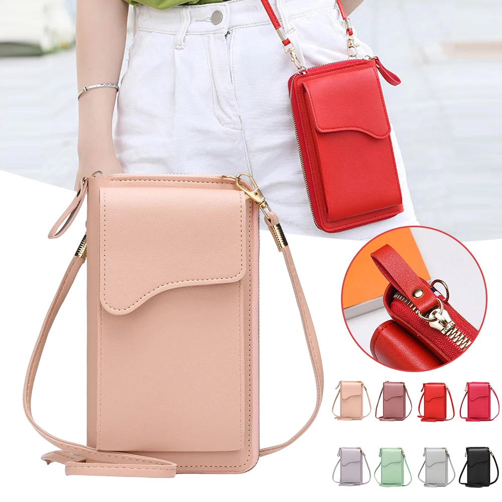 Girl Purse Messenger Bags Detachable Shoulder Strap For Traveling Business