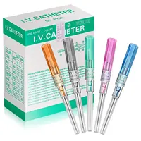 50/10 piezas Agujas de perforación para catéteres 14G 16G 18G 20G, Agujas huecas para perforaciones de oreja, nariz, labio y ombligo, Suministro de agujas para piercings