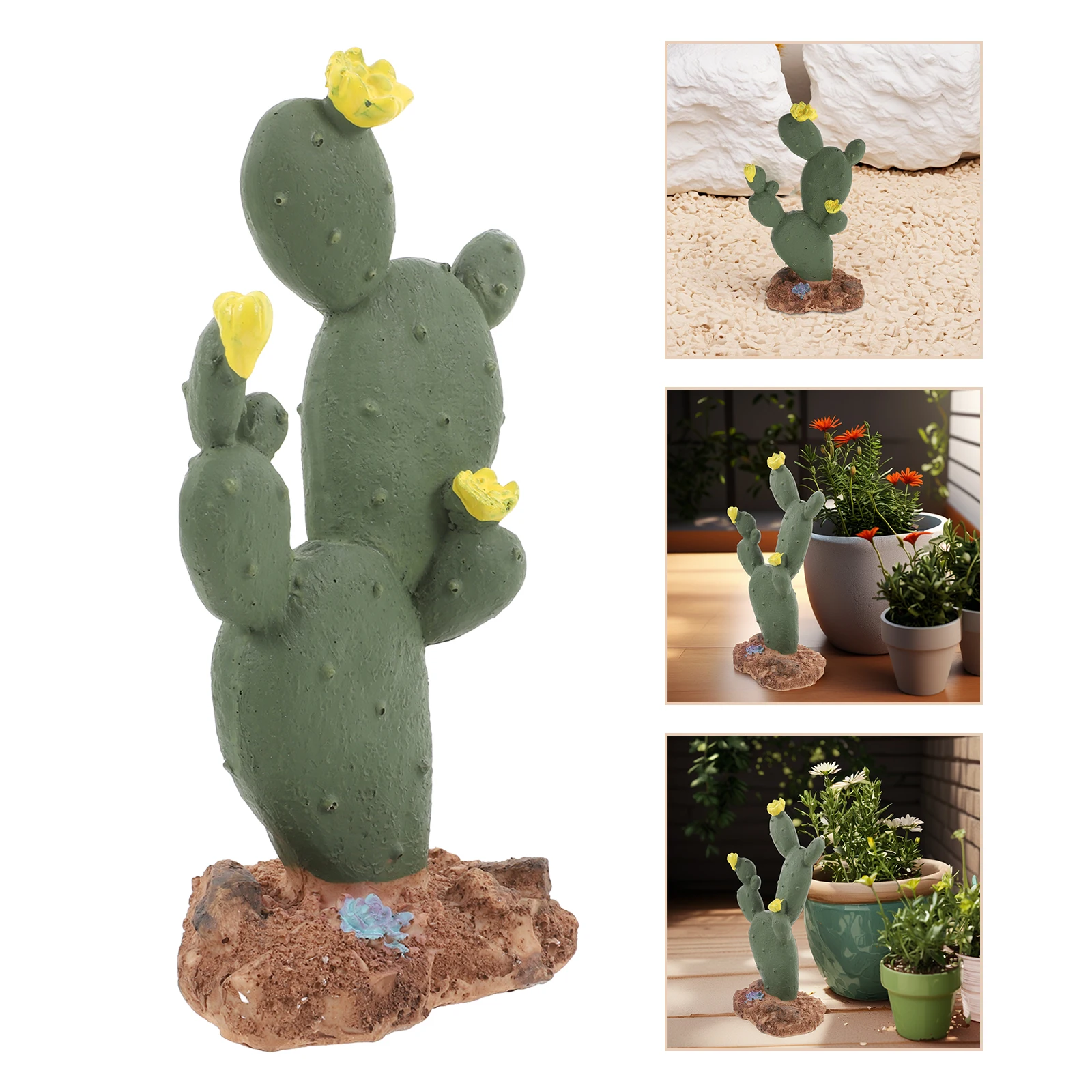 

Artificial Cactus Realistic Desert Plant Terrarium Decoration Reptile and Tortoise Habitat Decor Tortoise Enclosure Accessories
