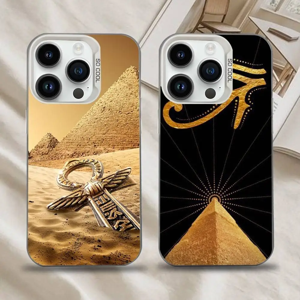 

Cleopatra of Egypt Egypt Nefertiti Phone Case For iPhone 16,15,14,13,12,11,Mini,Pro,SE,MAX White Matte Shockproof Cover