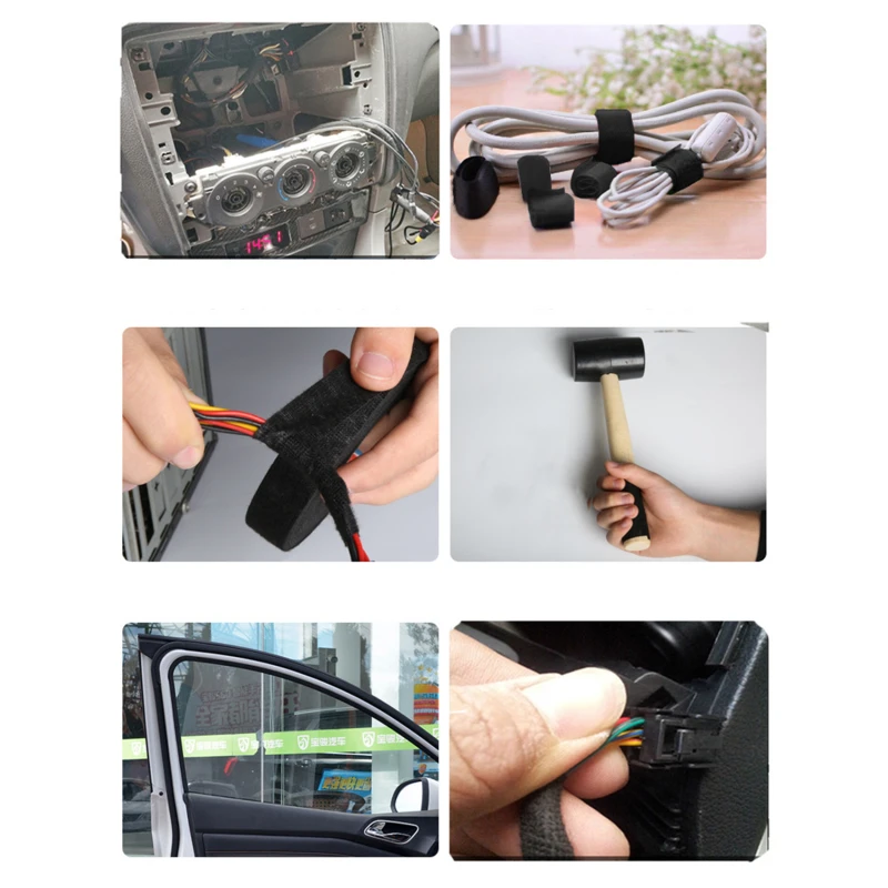 Automobile Sealant Sealing Strip Sound Insulation Insulation Sealing Strip Noise Reduction Damping Wire Harness Adhesive Tape