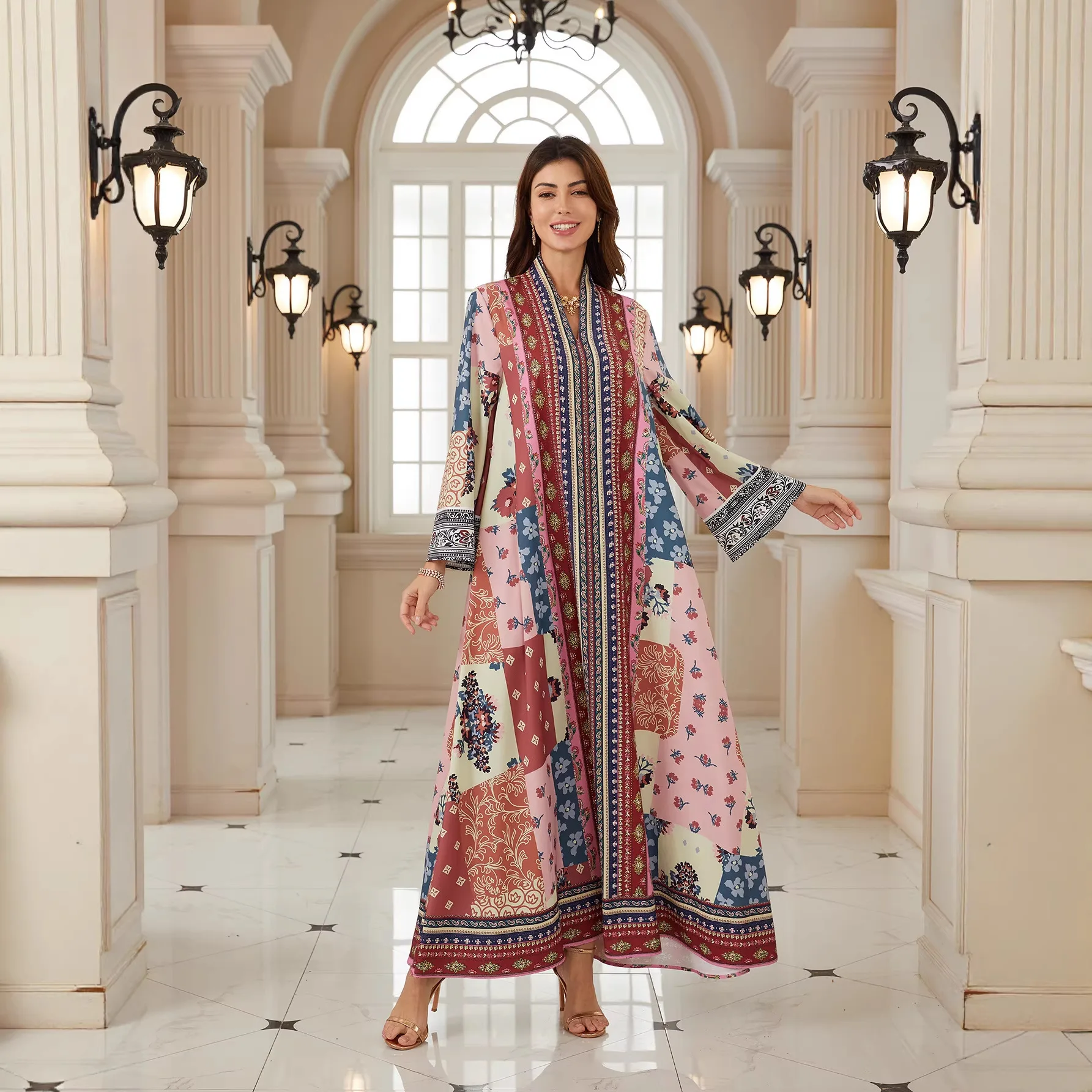 Модный и элегантный халат Bx16 – обзор и цена Ethnic Fashion Dubai